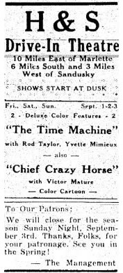 Starlite Drive-In - May 14 1958 Ad (newer photo)